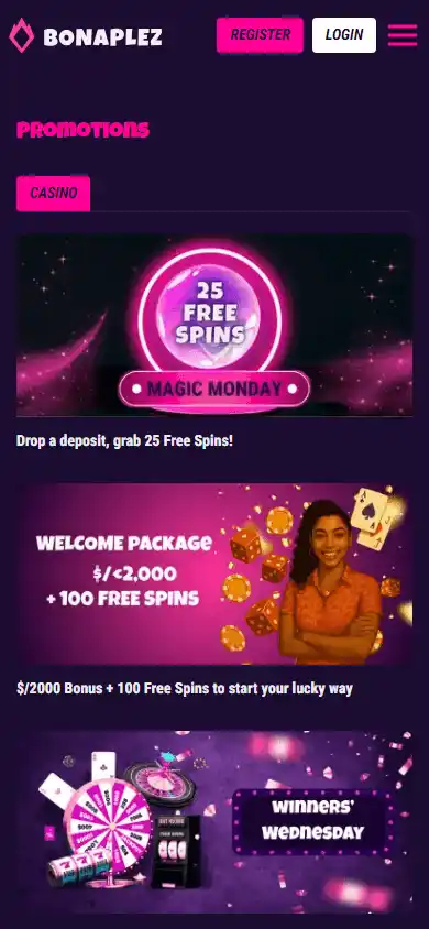 Bonaplez Casino screenshot 7