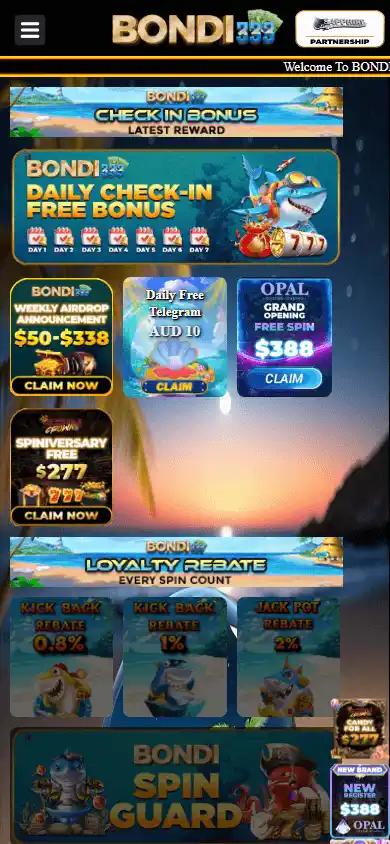 Bondi333 Casino screenshot 4