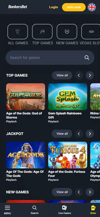 BonkersBet Casino screenshot 3