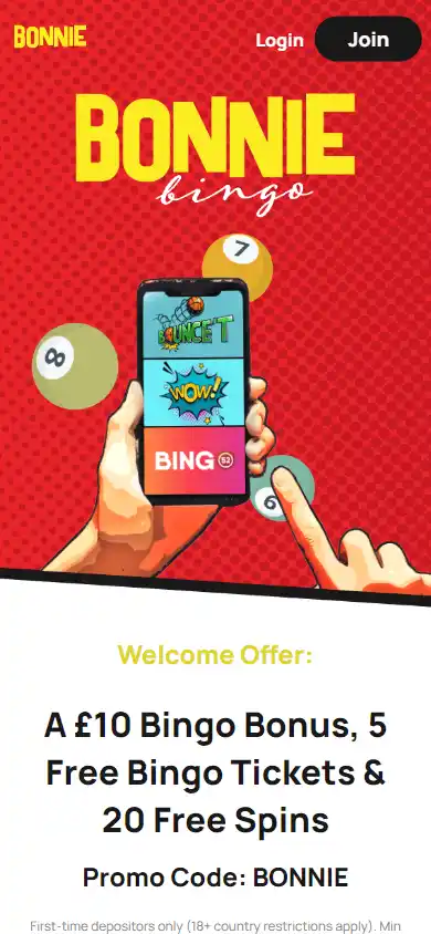 Bonnie Bingo Casino screenshot 4