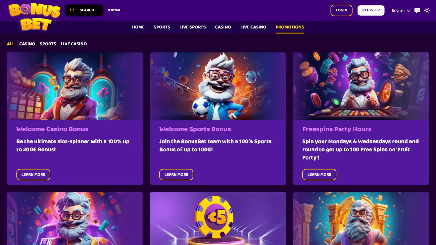 BonusBet Casino screenshot 3