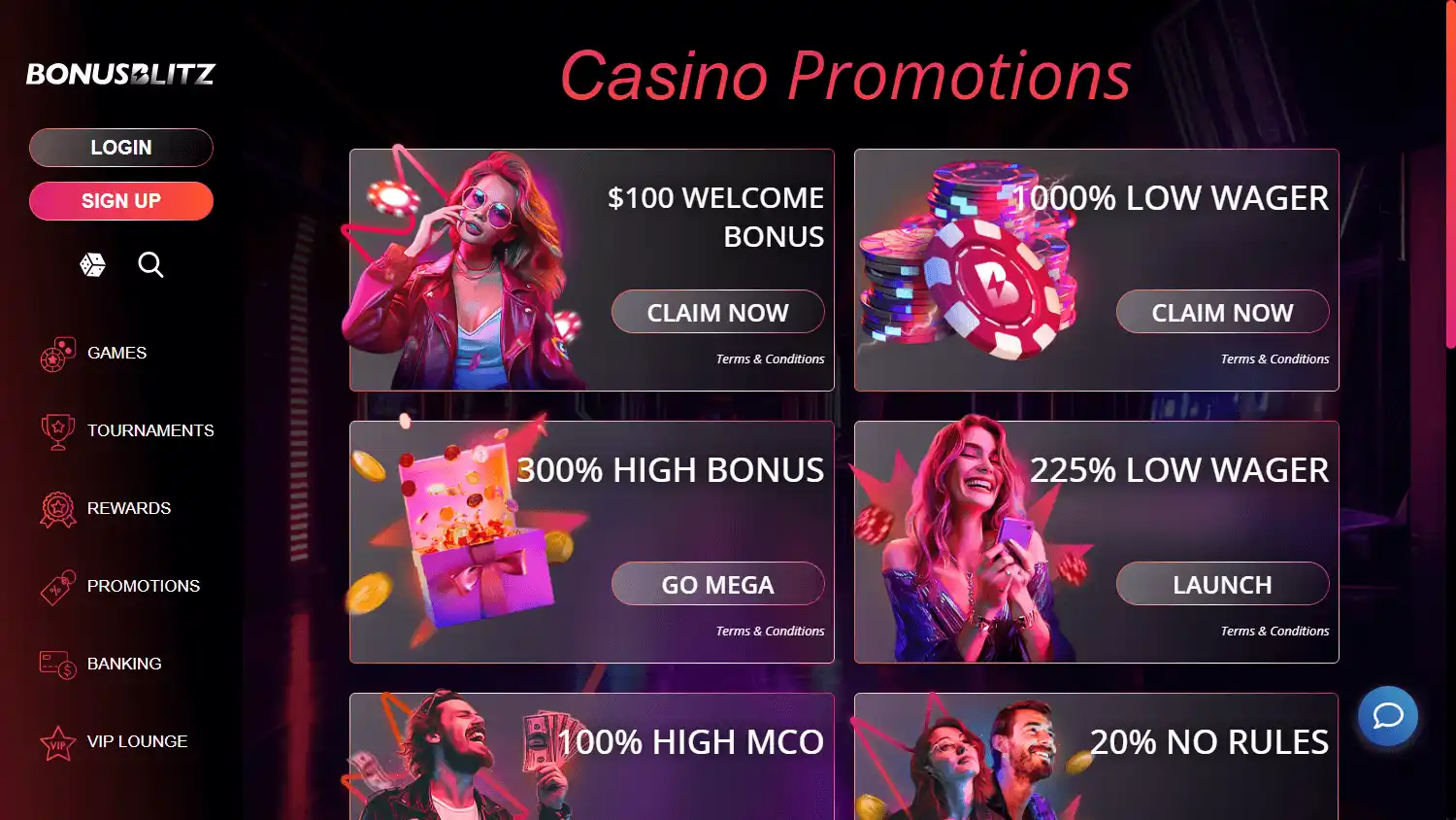 BonusBlitz Casino screenshot 3