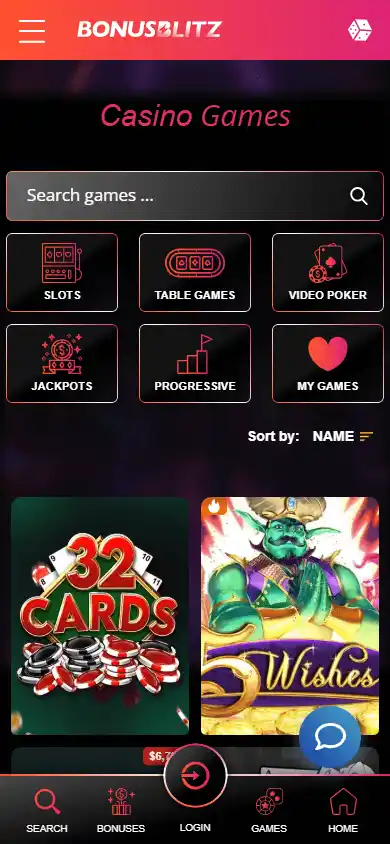 BonusBlitz Casino screenshot 5