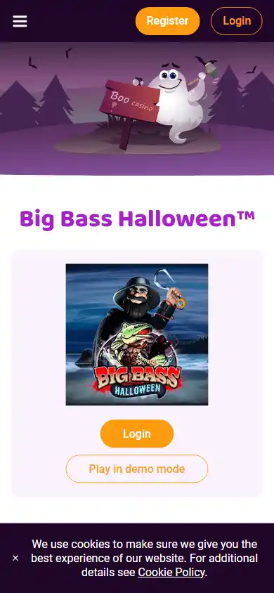 Boo Casino screenshot 3