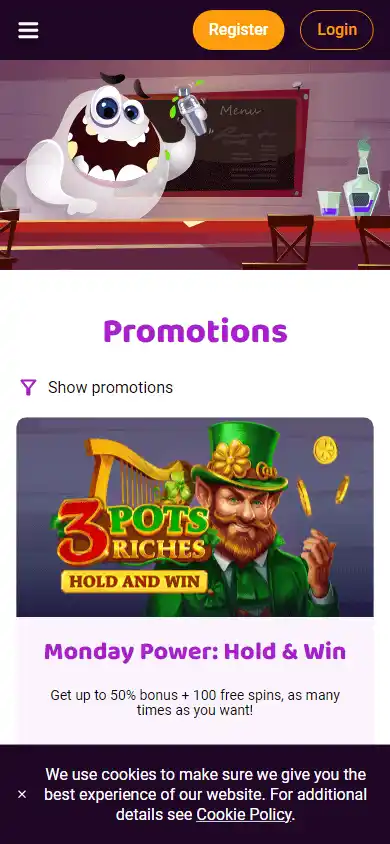 Boo Casino screenshot 4