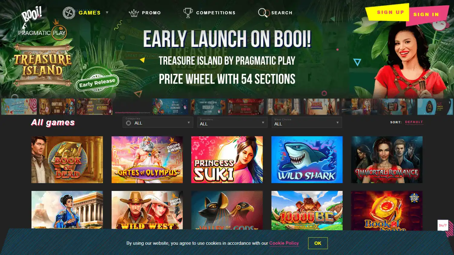 Booi Casino screenshot 2