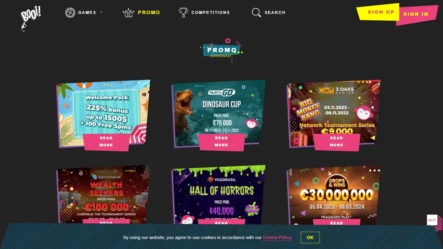 Booi Casino screenshot 3