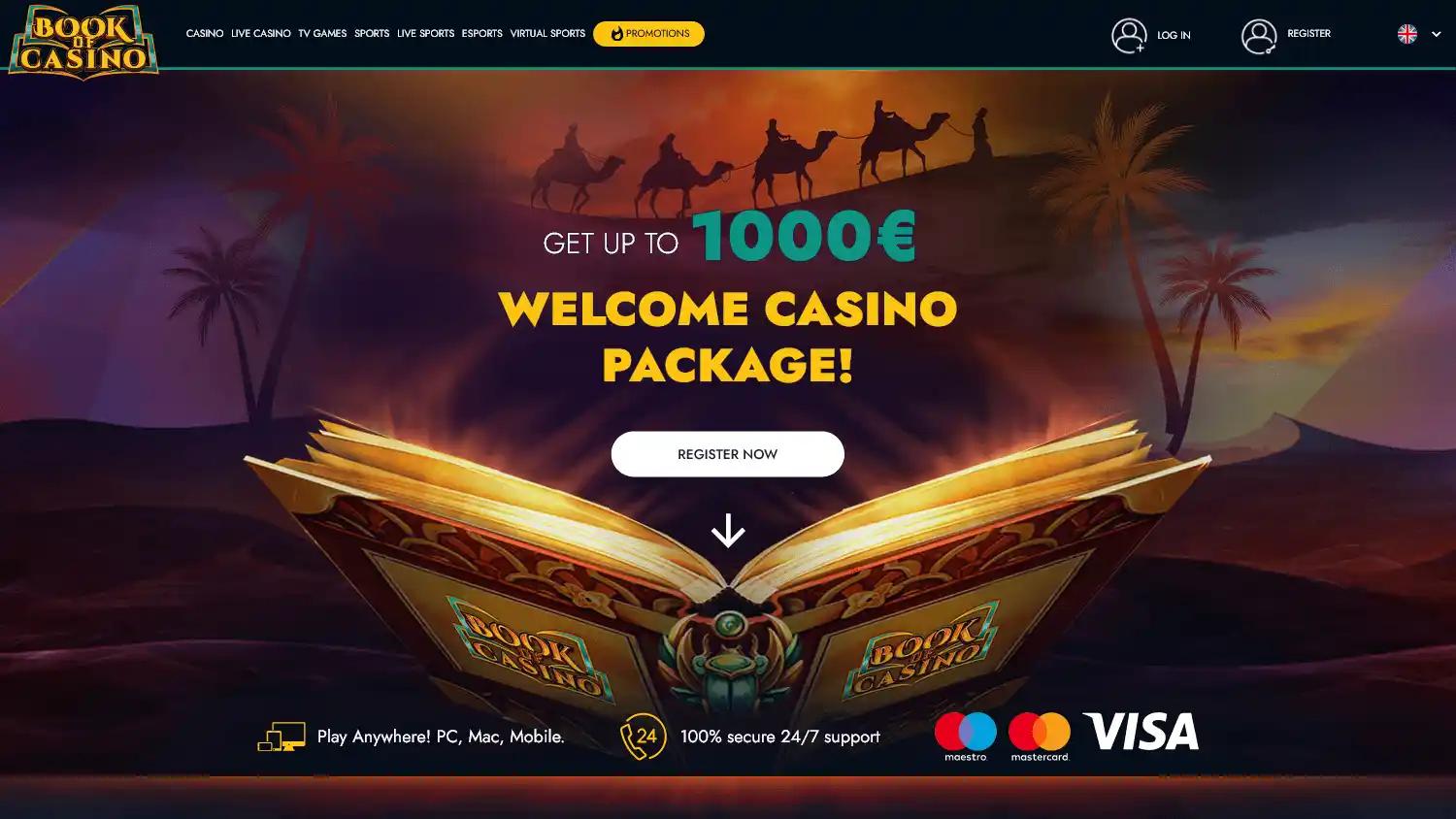 BookofCasino screenshot 1