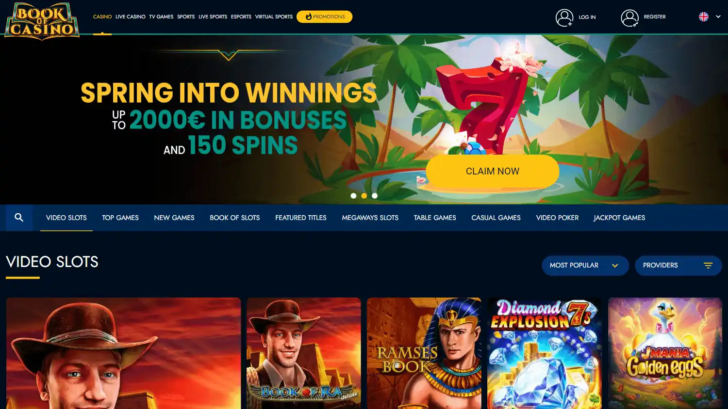 BookofCasino screenshot 2