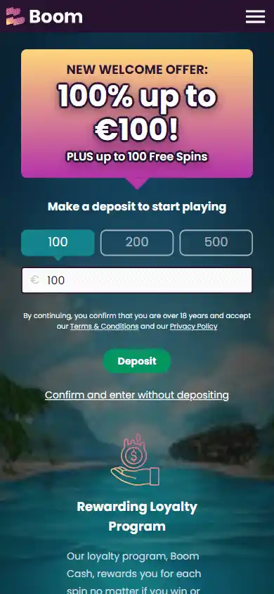 Boom Casino screenshot 4