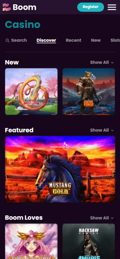 Boom Casino screenshot 5