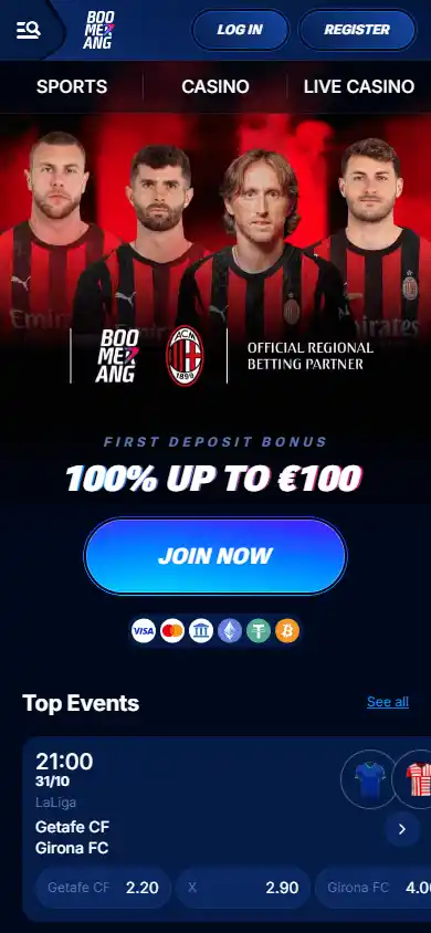 Boomerang.Bet Casino screenshot 4