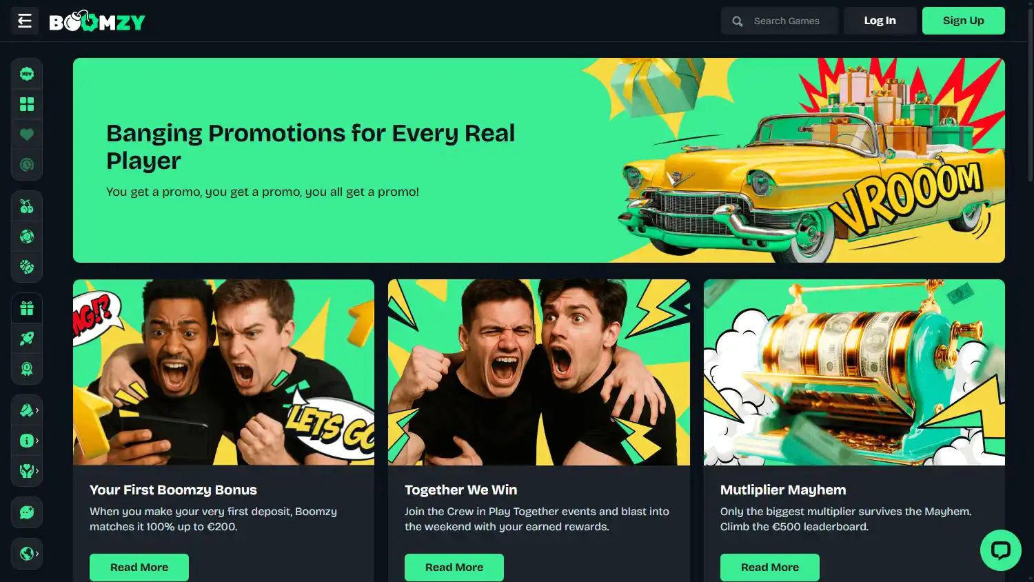 Boomzy Casino screenshot 3