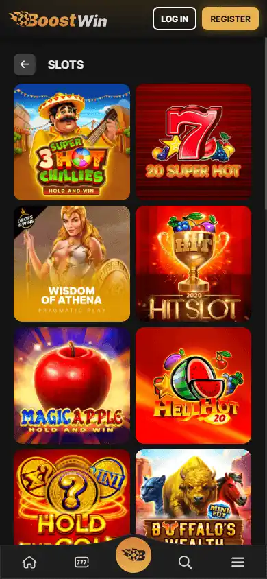 Boostwin Casino screenshot 5