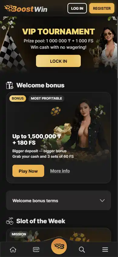 Boostwin Casino screenshot 6