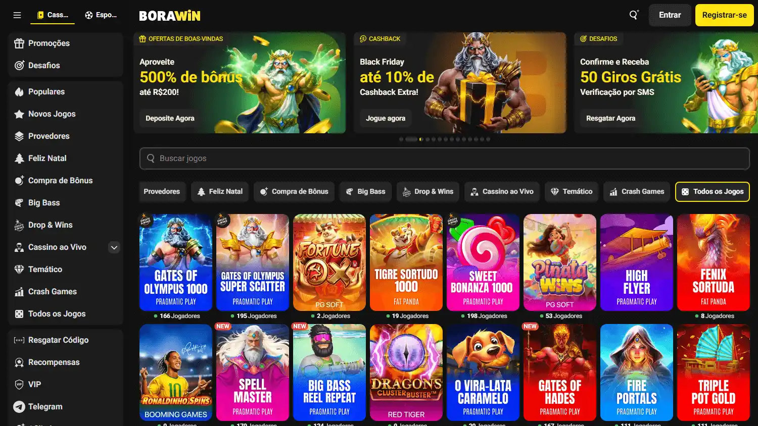 BoraWin Casino screenshot 2