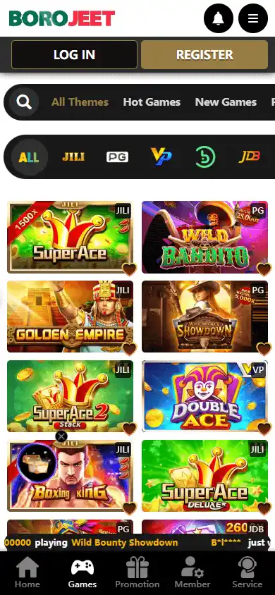 Borojeet Casino screenshot 5