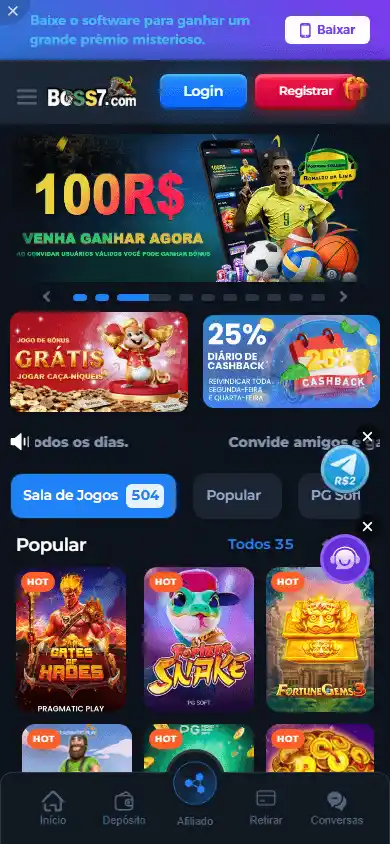 Boss7 Casino screenshot 5