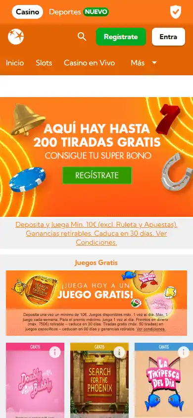 Botemania Casino screenshot 5