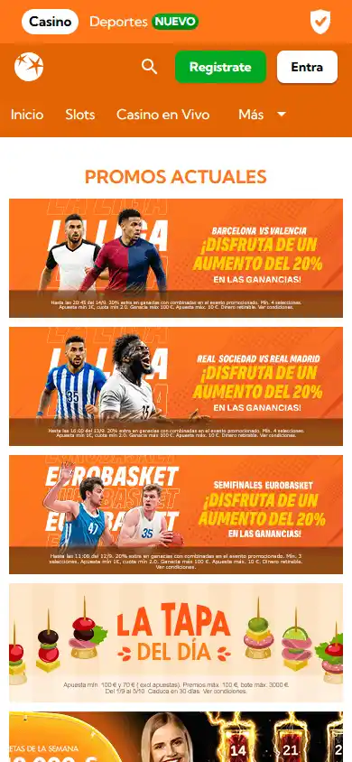 Botemania Casino screenshot 7