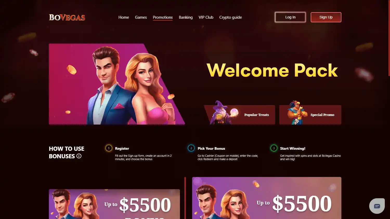 BoVegas Casino screenshot 3