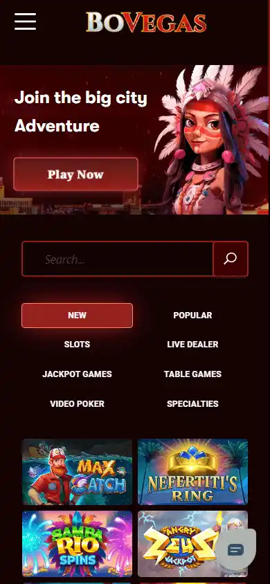 BoVegas Casino screenshot 5