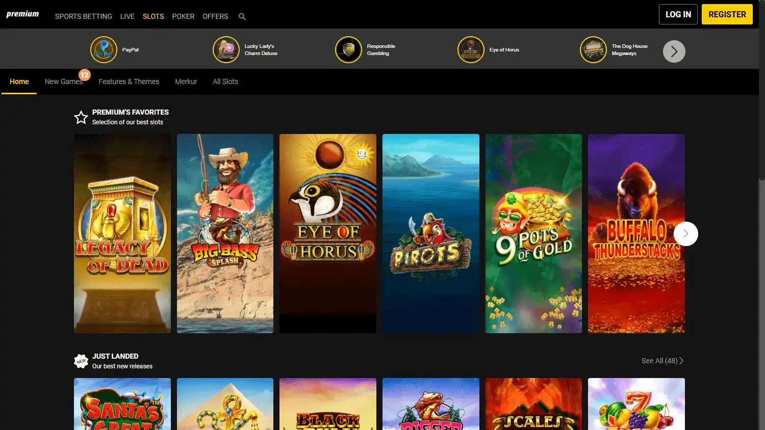 bpremium Casino screenshot 1
