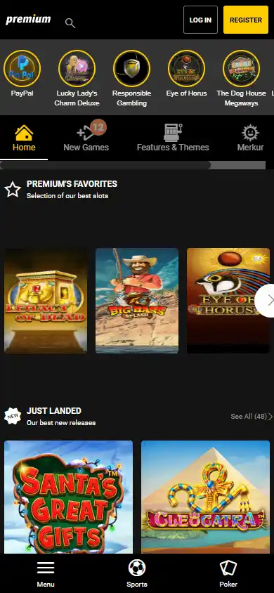 bpremium Casino screenshot 3