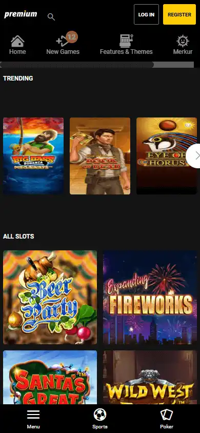 bpremium Casino screenshot 4