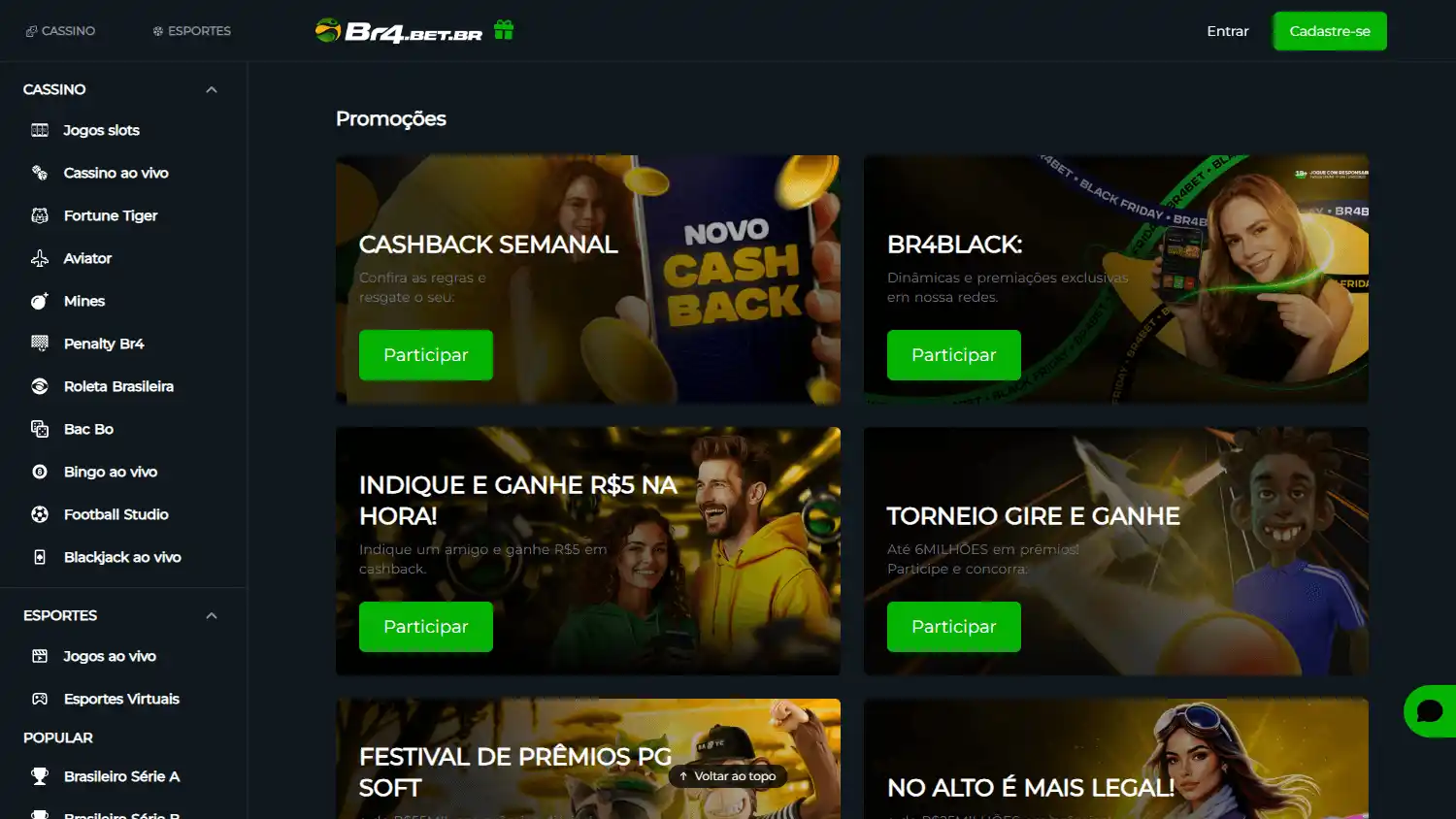 BR4BET Casino screenshot 3