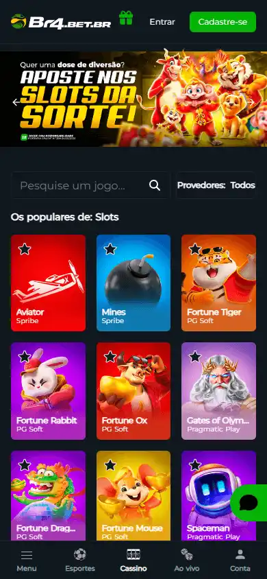 BR4BET Casino screenshot 5