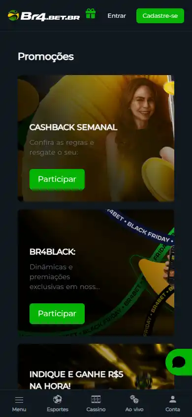 BR4BET Casino screenshot 6