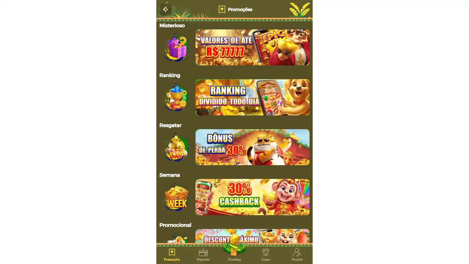 BR77 Casino screenshot 2