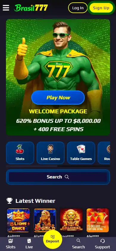 Brasil777 Casino screenshot 4