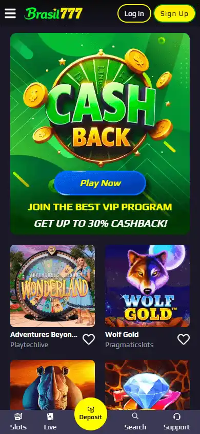 Brasil777 Casino screenshot 5
