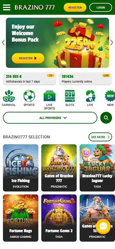 Brazino777 Casino MX screenshot 4