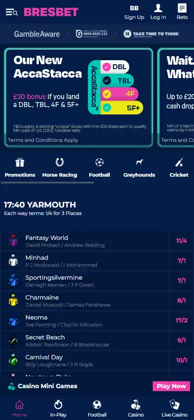 BresBet Casino screenshot 4