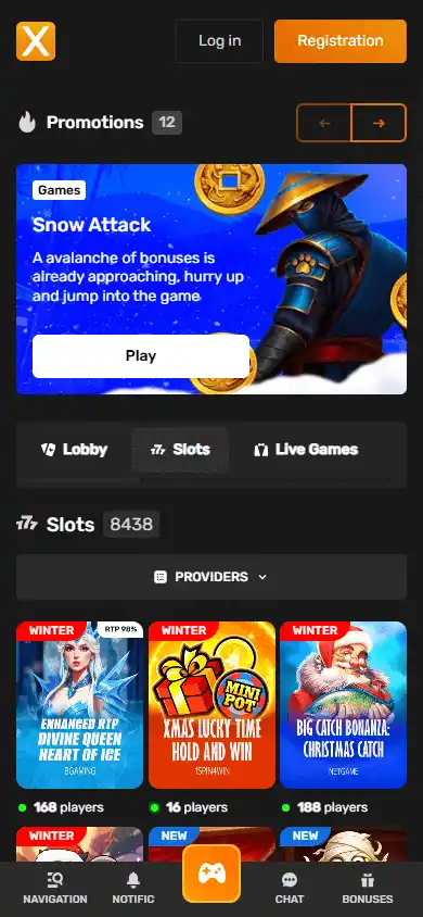 Brillx Casino screenshot 5