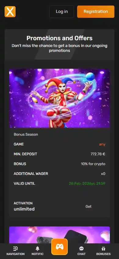Brillx Casino screenshot 6