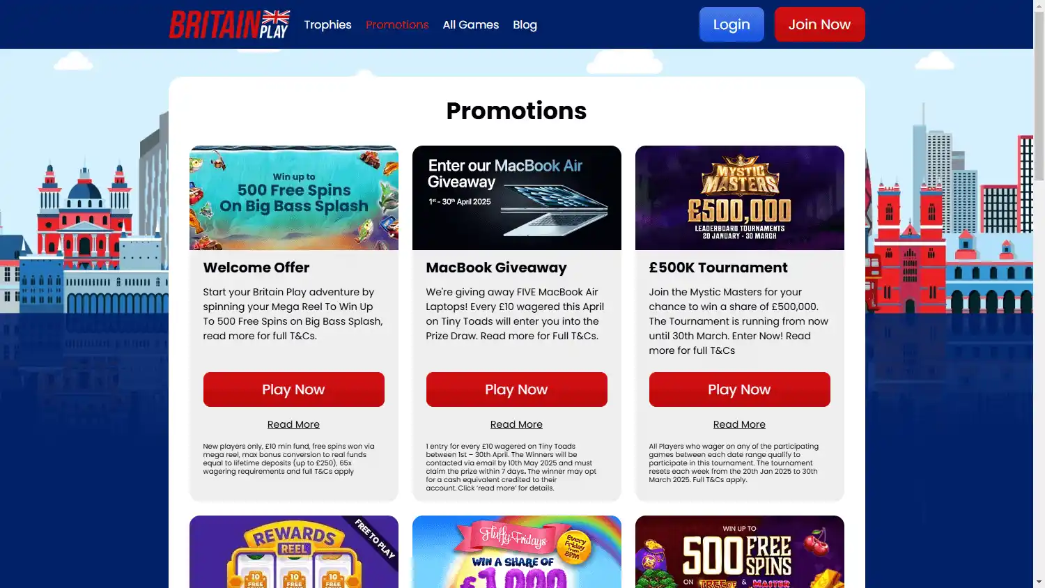 Britain Play Casino screenshot 3