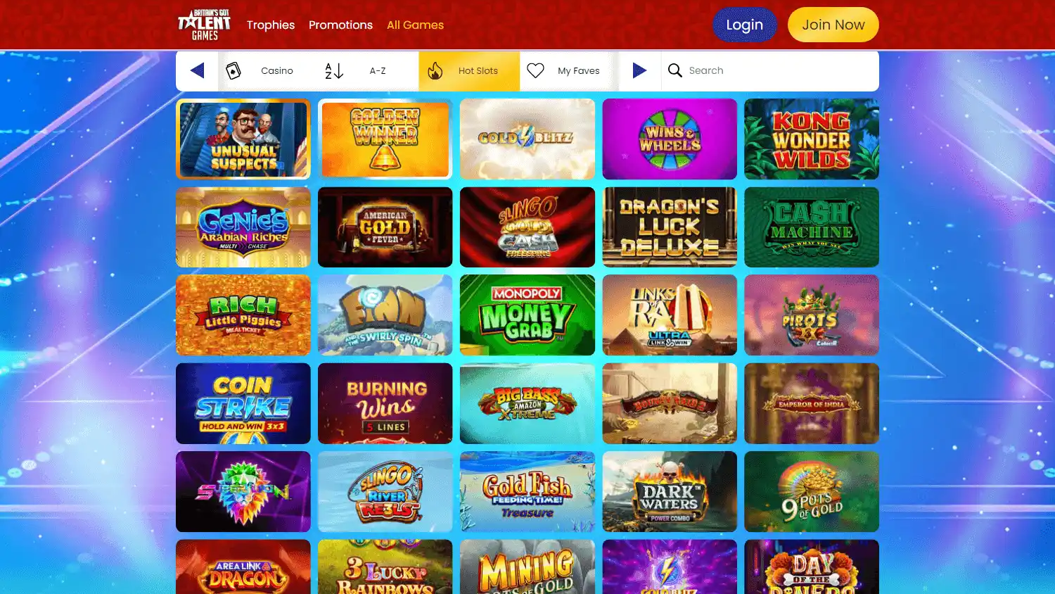 Britain's Got Talent Games Casino screenshot 2