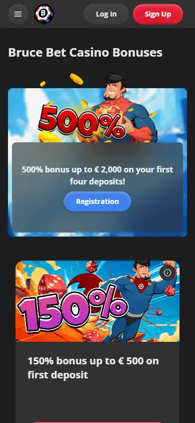 Bruce Bet Casino screenshot 6
