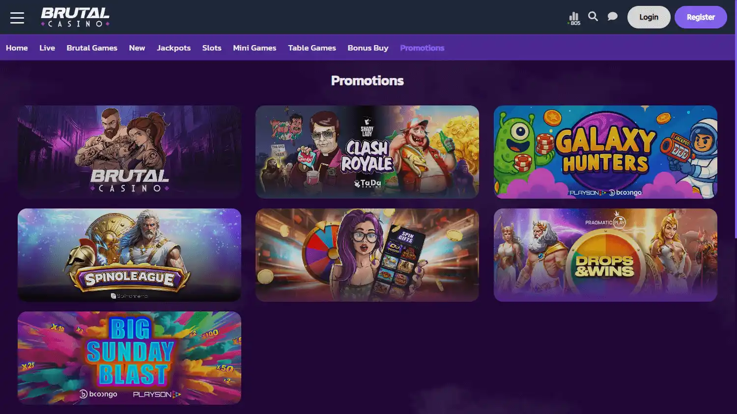 Brutal Casino screenshot 3