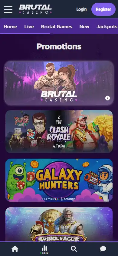 Brutal Casino screenshot 6