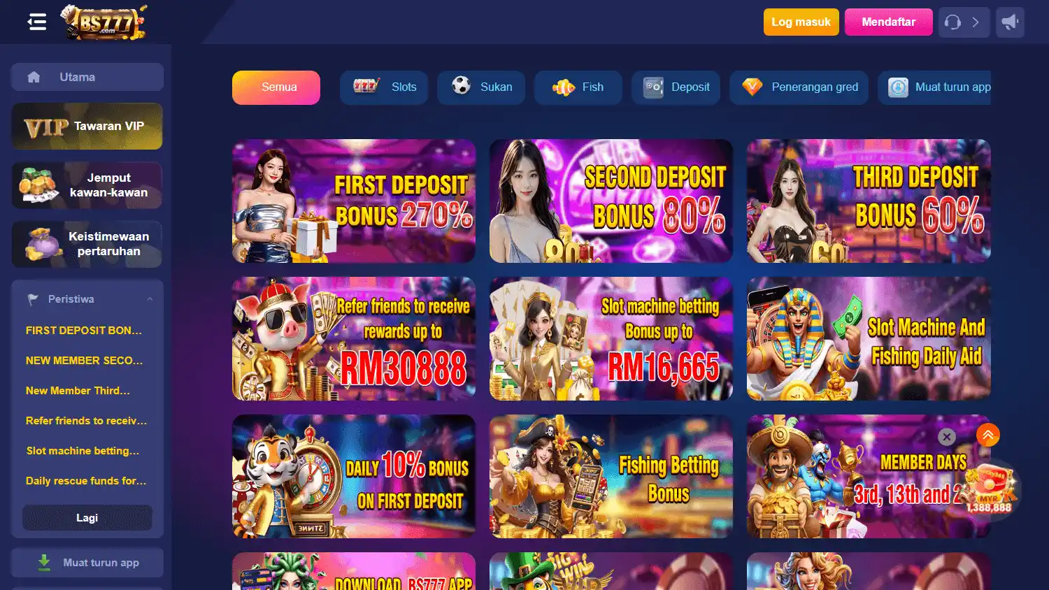 BS777 Casino screenshot 2
