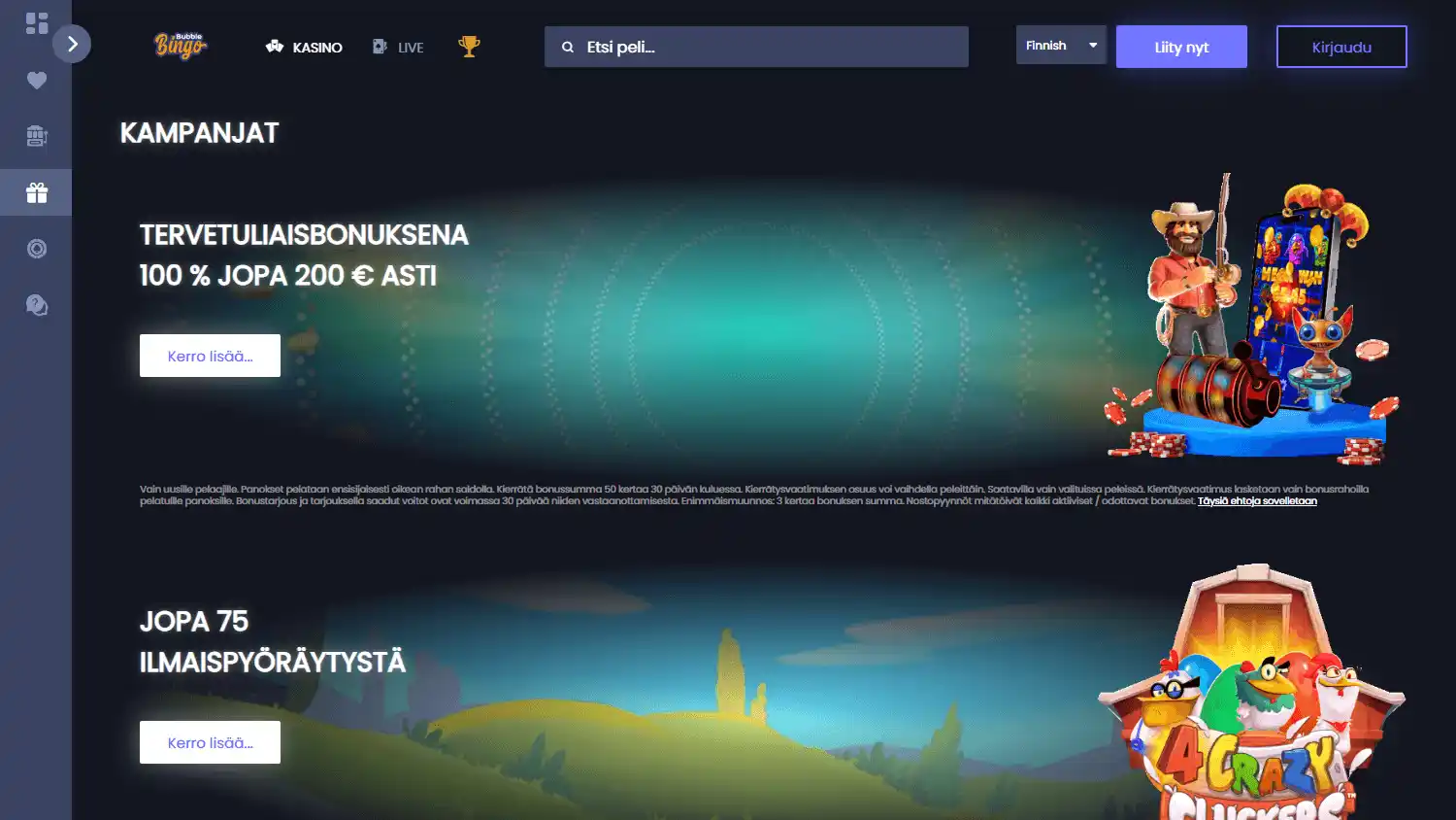 Bubble.Bingo Casino screenshot 3