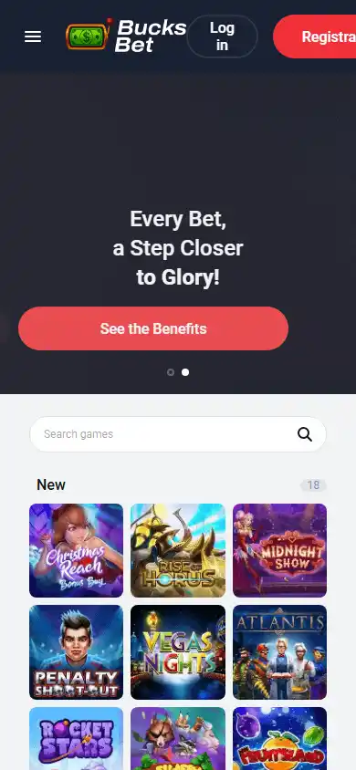 Bucks Bet Casino screenshot 3