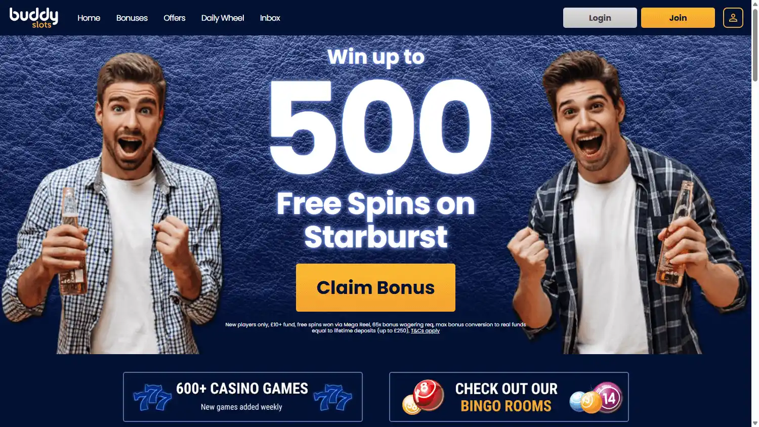 Buddy Slots Casino screenshot 1
