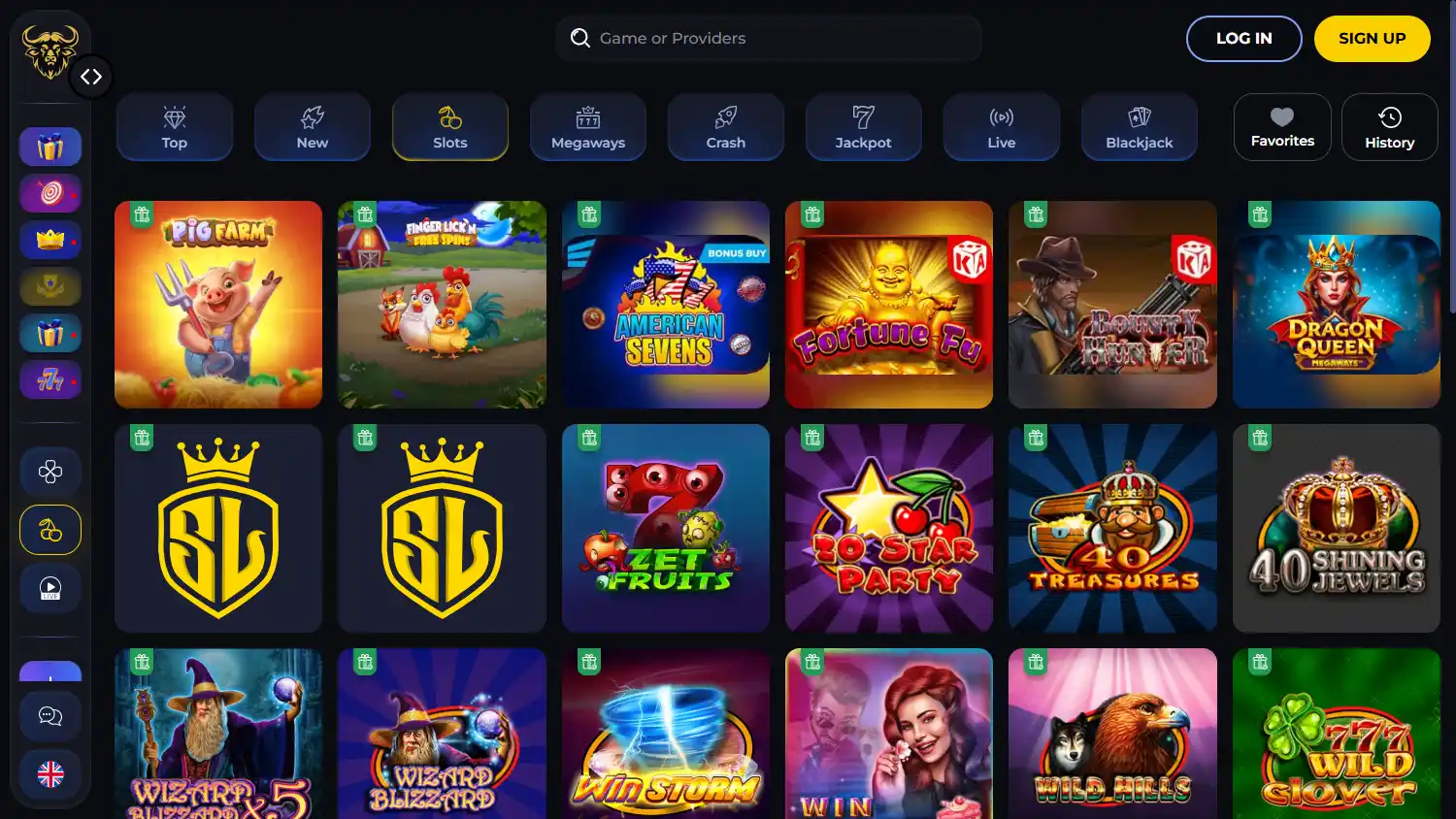 Buff Bets Casino screenshot 2