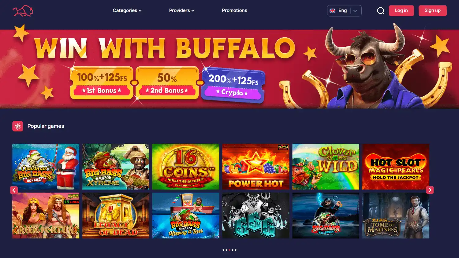 Buffalo Casino screenshot 1